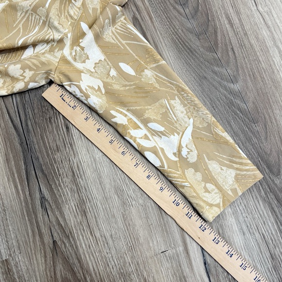 J. Mclaughlin Ruched Sheath Dress Catalina Cloth Floral Women's Size Small - Picture 10 of 12